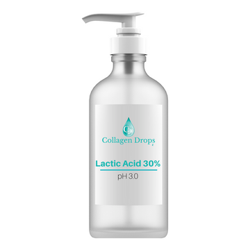 Lactic Acid Peel 30% – 4 oz - Collagen Drops